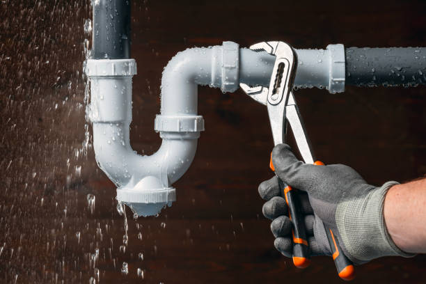 Professional Drain Cleaning technician working in Needham Heights, MA